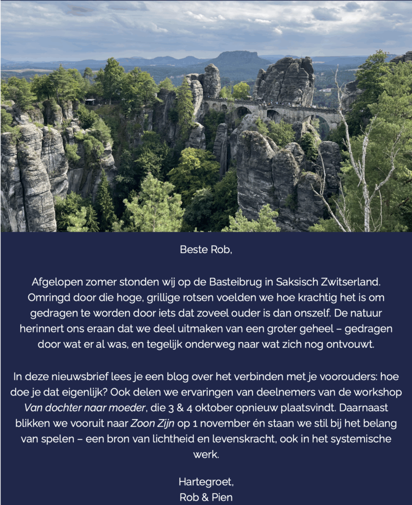 nieuwsbrief sept 25